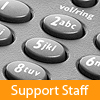 Support staff vacancies